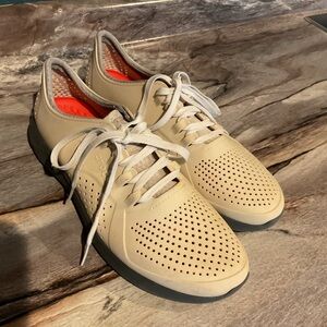 Crocs LiteRide Pacer Off White Sneakers Shoes Men’s Size 13